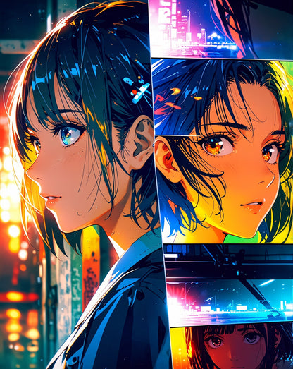 Manga face